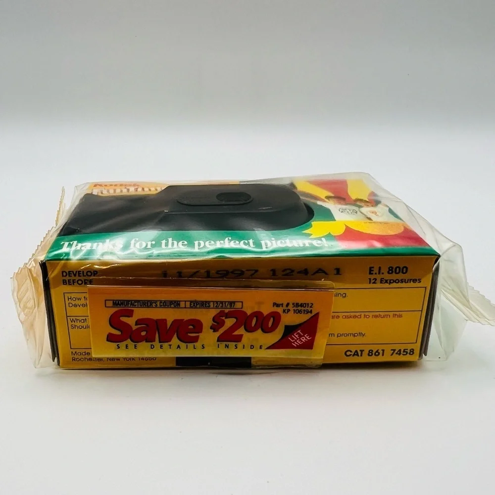 Vintage Kodak FunTime 35 Camera Sealed 1995 New Old Stock NOS